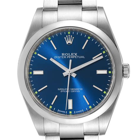 rolex op 39|Rolex oyster perpetual 39 blue.